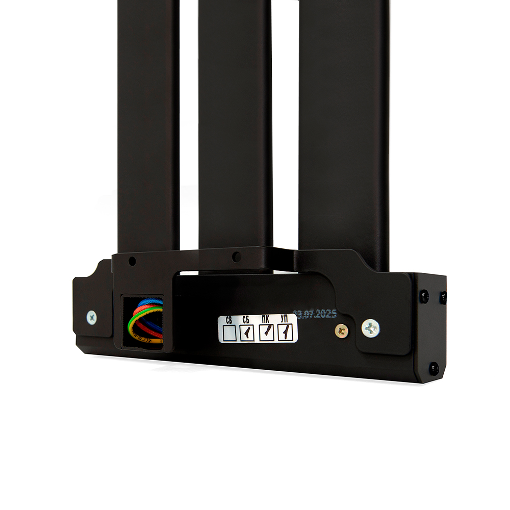 Полотенцесушитель Пэк сп Вектор 3 120*18 Al черный