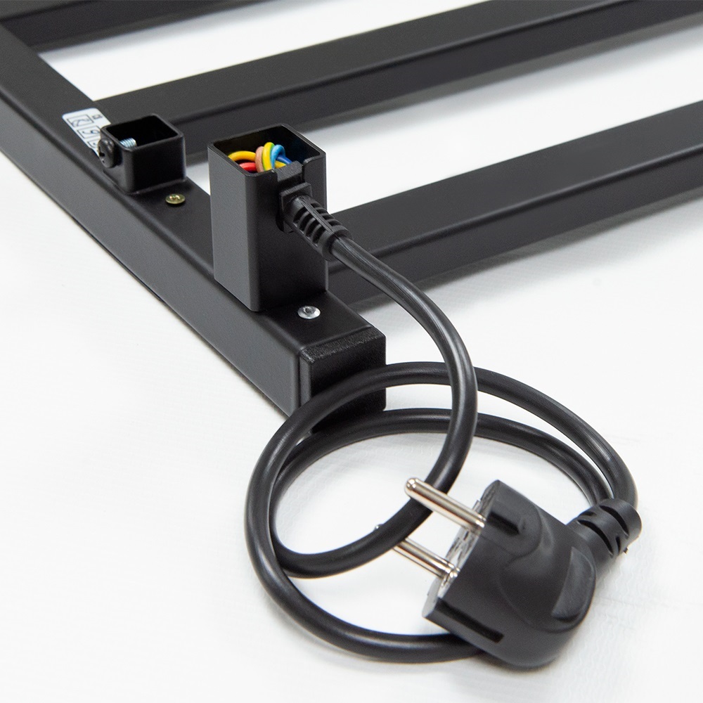 Полотенцесушитель Пэк сп 6 П 80х50 графит ВГП