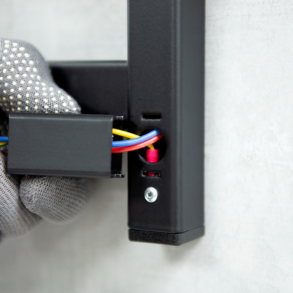 Полотенцесушитель Пэк сп 6 П 80х50 графит ВГП